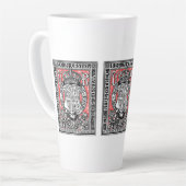 Bookplate Koningin Victoria in Windsor Castle Latte Mok (Linkerhoek)