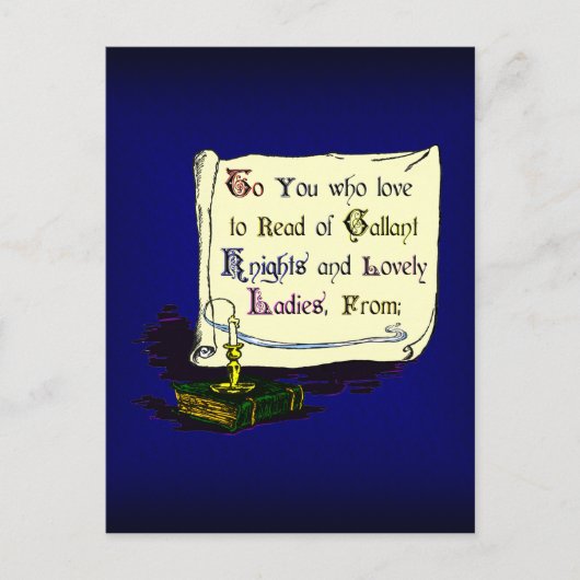  Bookplate Reader Presentation Kaart (Voorkant)