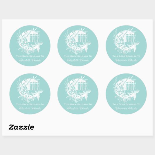  Bookplate Stickers (Vel)