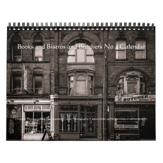 Books and Bistros and Butchers No 4 Kalender (Hoes)