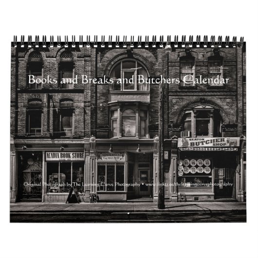 Books and Breaks and Butchers Kalender (Hoes)