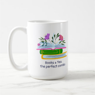 Books and Tea - The Perfect Combo Koffiemok