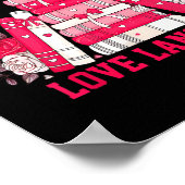 Books Are My Love Language Reading Lover Librarian Poster (Hoek)