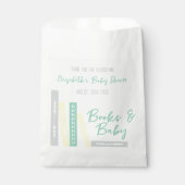 Books Baby Shower Bedankzakje (Voorkant)