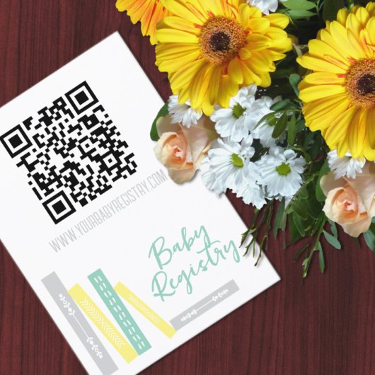 Books Baby Shower Registry Informatiekaartje