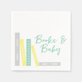 Books Baby Shower Servet (Voorkant)