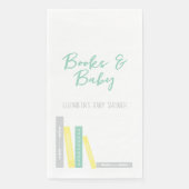 Books Baby Shower Servet (Voorkant)