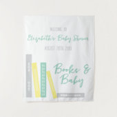 Books Baby Shower Wandkleed (Voorkant)