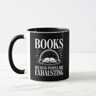 Books Because People are Exhausting Reader Mok