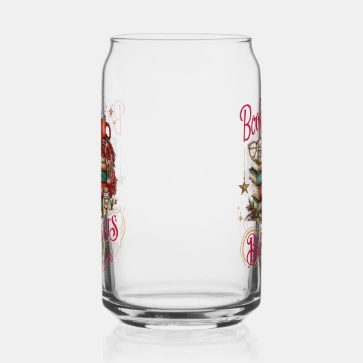 Books Blankets and Hot Cocoa Blikvorm Glas (Rechts)