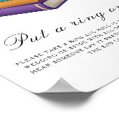 Books Bridal shower - Put a ring on it game Poster (Hoek)