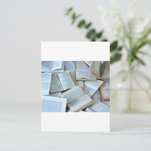 Books Briefkaart (Staand voorkant)
