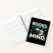 Books Can Open Your Mind Notitieboek (Binnen)