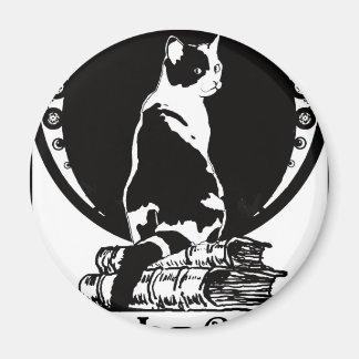 Books,cats,life is sweet Kopie_vectorized Magneet