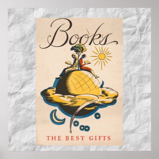 BOOKS - de beste cadeautjes Poster (Voorkant)
