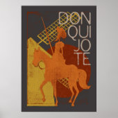 Books Don Quixote Poster (Voorkant)
