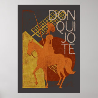 Books Don Quixote Poster