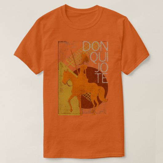 Books Don Quixote T-shirt (Design voorkant)
