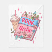 Books Fleece Deken (Voorkant)