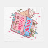 Books Fleece Deken (Voorkant (Horizontaal))