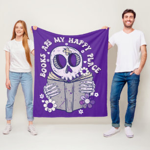 Books Fleece Deken