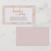 Books For Baby A Little Pumpkin Fall Baby Shower  Informatiekaartje (Voorkant / Achterkant)