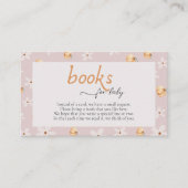 Books For Baby A Little Pumpkin Fall Baby Shower  Informatiekaartje (Voorkant)