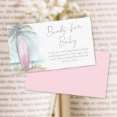 Books For Baby Beach Baby Shower Informatiekaartje