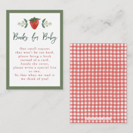 Books For Baby Enclosure Card | Berry Fruit Informatiekaartje