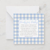 Books for Baby Enclosure Card Notitiekaartje (Voorkant)