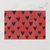 Books for Baby Ladybug Request Card Informatiekaartje (Achterkant)