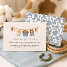 Books for Baby Little Cowboy Baby Shower