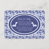 Books for Baby Purple Dinosaurs Informatiekaartje (Voorkant)