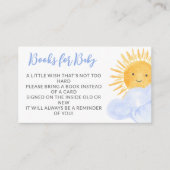 Books For Baby Ray Of Sunshine Baby Shower Informatiekaartje (Voorkant)