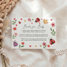 Books for Baby Request Card Informatiekaartje