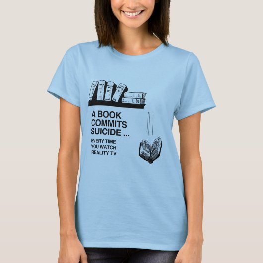 BOOKS GEMEENSCHAPPELIJKE SITUATIE T-SHIRT (Voorkant)
