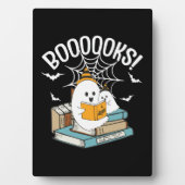 Books Ghost Read Books Halloween Funny Reading Fotoplaat (voorkant)