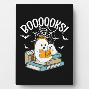 Books Ghost Read Books Halloween Funny Reading Fotoplaat