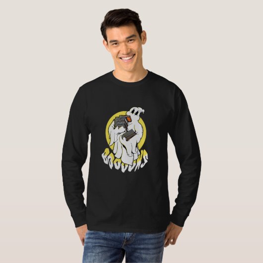 Books Ghost T-shirt (Voorkant volledig)