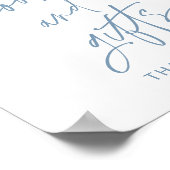 Books Gifts Twinkle Little Star Baby shower Boy Poster (Hoek)