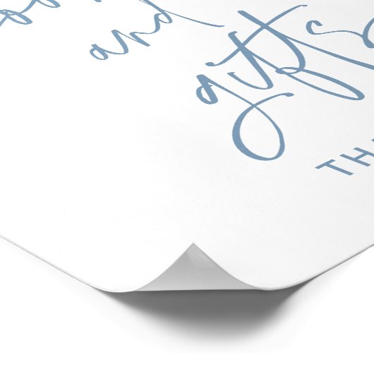 Books Gifts Twinkle Little Star Baby shower Boy Poster (Hoek)