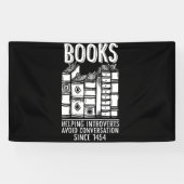 Books Helping Introverts Avoid Conversation Spandoek (Horizontaal)