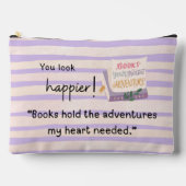 "Books hold the adventures my heart needed" Etui (Voorkant)