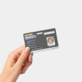 Books Homeschool Student ID Badge (Handheld)