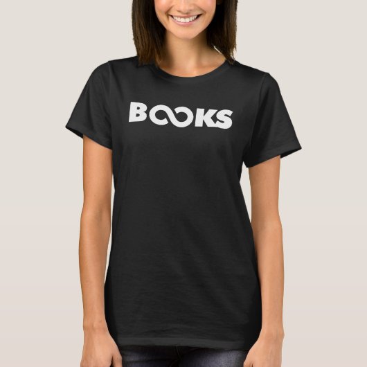 Books Infinity Book Reader Book T-shirt (Voorkant)