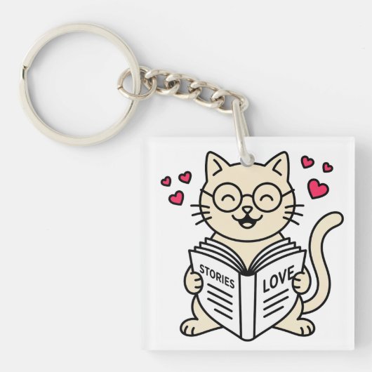 BOOKS LOVER SLEUTELHANGER (voorkant)