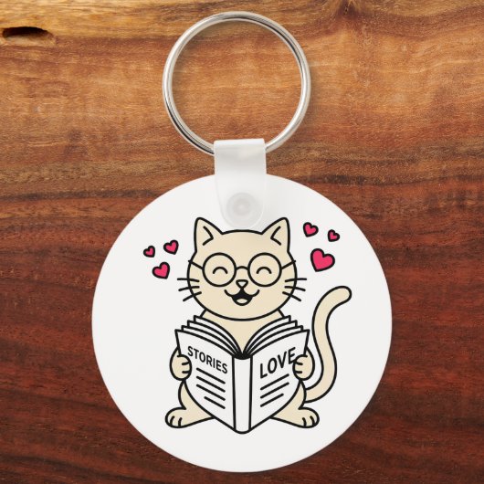 BOOKS LOVER SLEUTELHANGER (Voorkant)