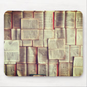 Books muispad, lezer booklover gift muismat (Voorkant)