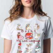 Books, My Love Language Valentine Collage Trui