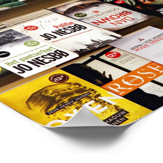 Books Poster (Hoek)